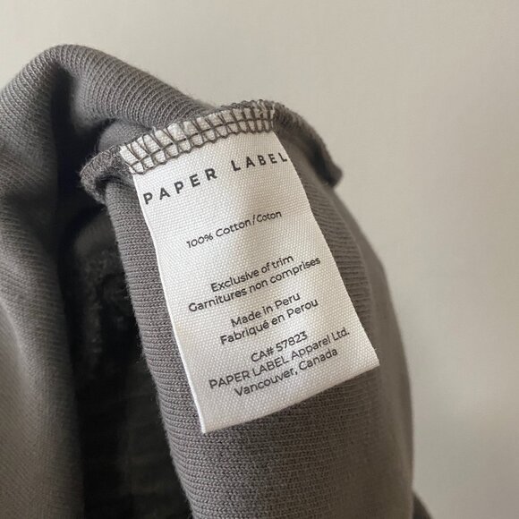 NWT Paper Label 100% Cotton Tommy Bermuda Short Charcoal Grey - Picture 11 of 13